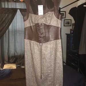 bebe Tweed Corset in the Dress Corner 👗